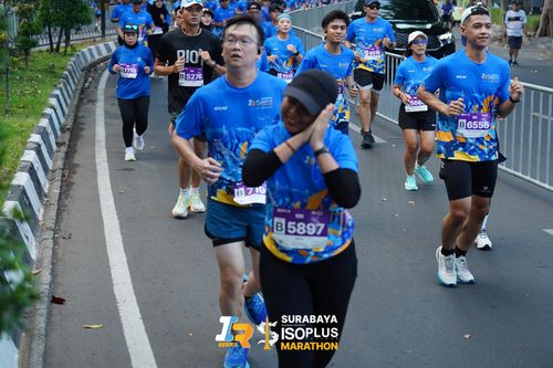 Race photo from SURABAYA ISOPLUS MARATHON 2025