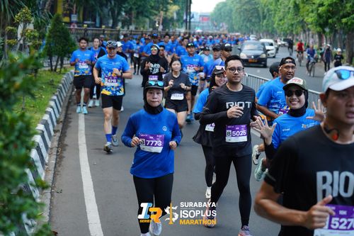 Race photo from SURABAYA ISOPLUS MARATHON 2025