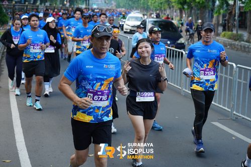 Race photo from SURABAYA ISOPLUS MARATHON 2025