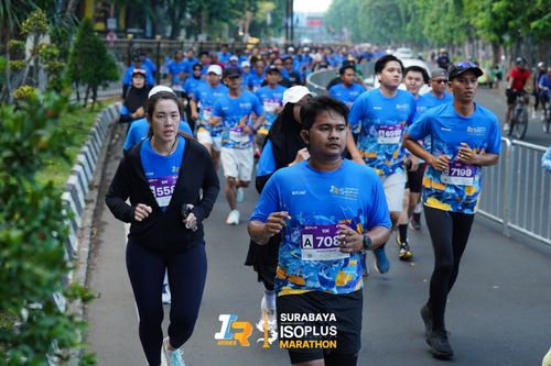 Race photo from SURABAYA ISOPLUS MARATHON 2025