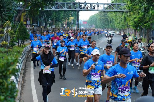 Race photo from SURABAYA ISOPLUS MARATHON 2025