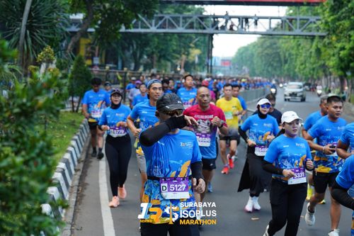 Race photo from SURABAYA ISOPLUS MARATHON 2025