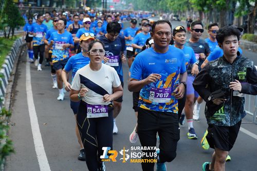 Race photo from SURABAYA ISOPLUS MARATHON 2025