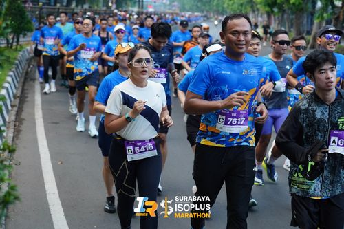Race photo from SURABAYA ISOPLUS MARATHON 2025