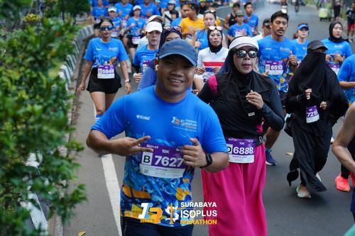 Race photo from SURABAYA ISOPLUS MARATHON 2025