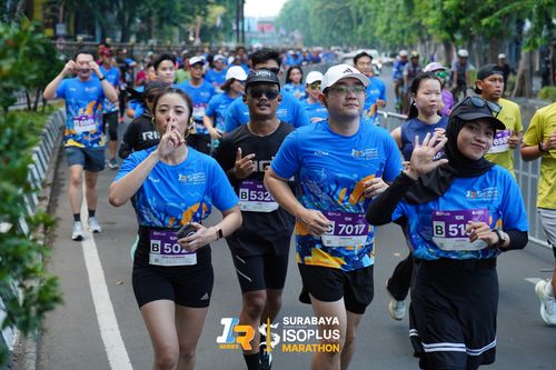 Race photo from SURABAYA ISOPLUS MARATHON 2025