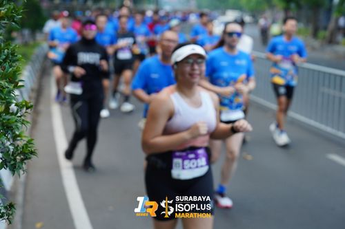 Race photo from SURABAYA ISOPLUS MARATHON 2025