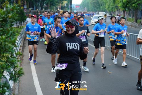 Race photo from SURABAYA ISOPLUS MARATHON 2025