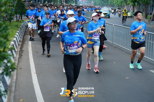 Race photo from SURABAYA ISOPLUS MARATHON 2025