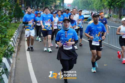 Race photo from SURABAYA ISOPLUS MARATHON 2025