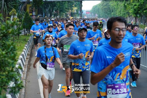 Race photo from SURABAYA ISOPLUS MARATHON 2025