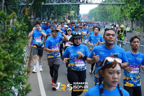 Race photo from SURABAYA ISOPLUS MARATHON 2025
