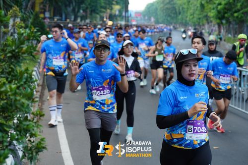Race photo from SURABAYA ISOPLUS MARATHON 2025