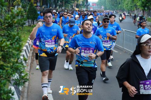 Race photo from SURABAYA ISOPLUS MARATHON 2025