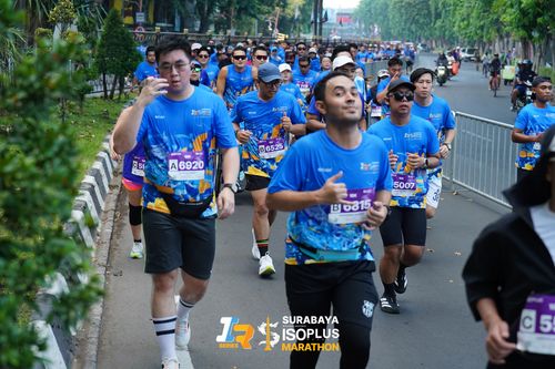 Race photo from SURABAYA ISOPLUS MARATHON 2025