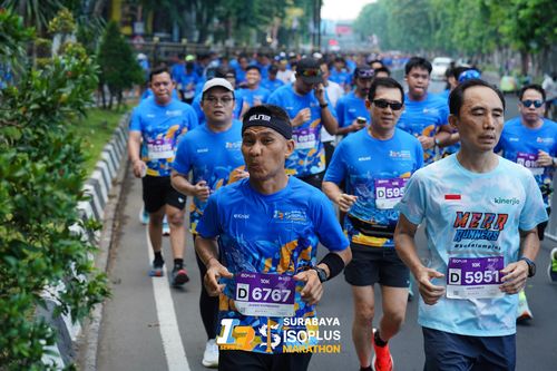 Race photo from SURABAYA ISOPLUS MARATHON 2025