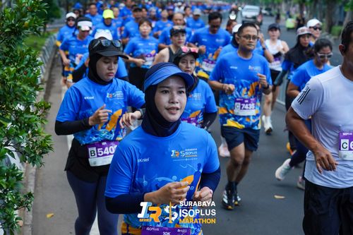 Race photo from SURABAYA ISOPLUS MARATHON 2025