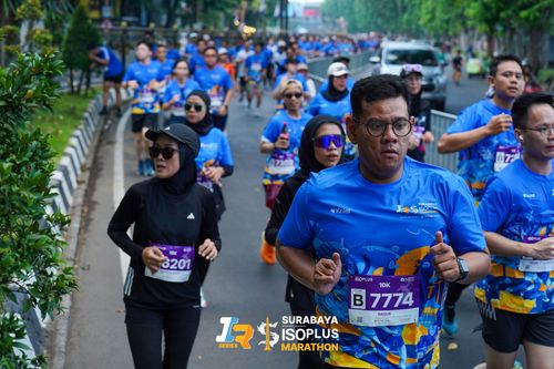 Race photo from SURABAYA ISOPLUS MARATHON 2025