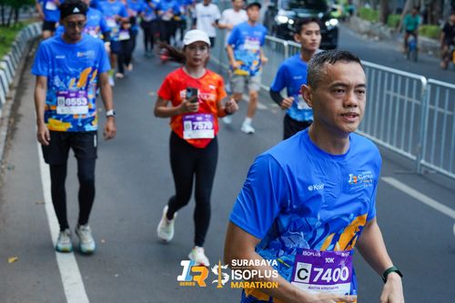 Race photo from SURABAYA ISOPLUS MARATHON 2025