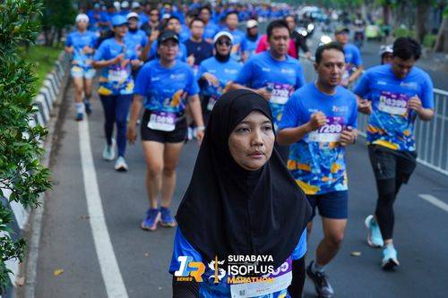 Race photo from SURABAYA ISOPLUS MARATHON 2025