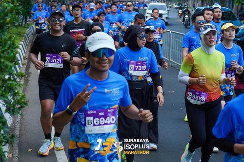 Race photo from SURABAYA ISOPLUS MARATHON 2025