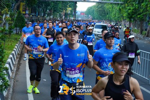 Race photo from SURABAYA ISOPLUS MARATHON 2025