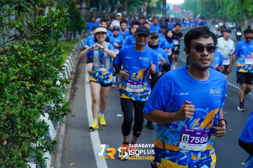 Race photo from SURABAYA ISOPLUS MARATHON 2025