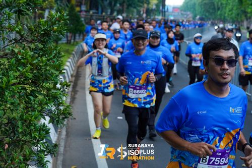Race photo from SURABAYA ISOPLUS MARATHON 2025