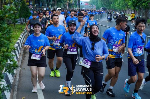 Race photo from SURABAYA ISOPLUS MARATHON 2025