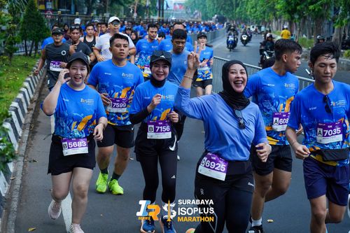 Race photo from SURABAYA ISOPLUS MARATHON 2025