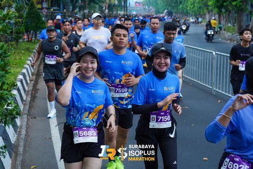 Race photo from SURABAYA ISOPLUS MARATHON 2025