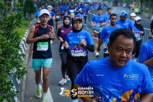 Race photo from SURABAYA ISOPLUS MARATHON 2025