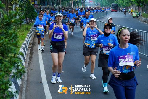 Race photo from SURABAYA ISOPLUS MARATHON 2025