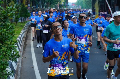 Race photo from SURABAYA ISOPLUS MARATHON 2025