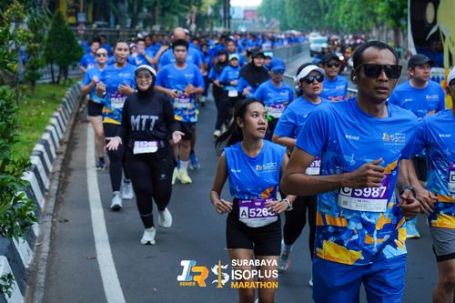 Race photo from SURABAYA ISOPLUS MARATHON 2025