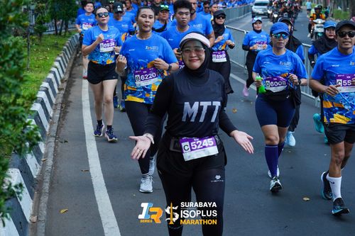 Race photo from SURABAYA ISOPLUS MARATHON 2025