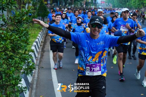Race photo from SURABAYA ISOPLUS MARATHON 2025