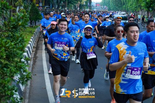 Race photo from SURABAYA ISOPLUS MARATHON 2025