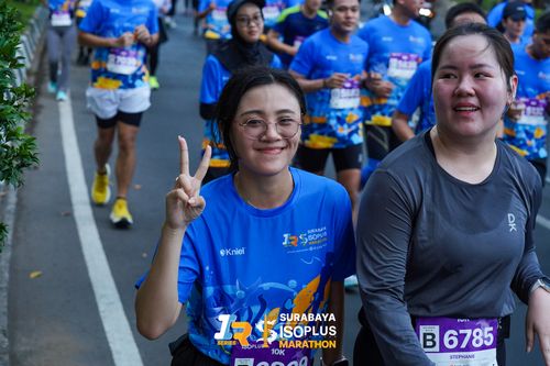 Race photo from SURABAYA ISOPLUS MARATHON 2025