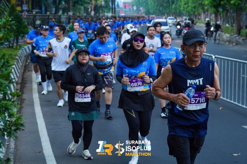 Race photo from SURABAYA ISOPLUS MARATHON 2025