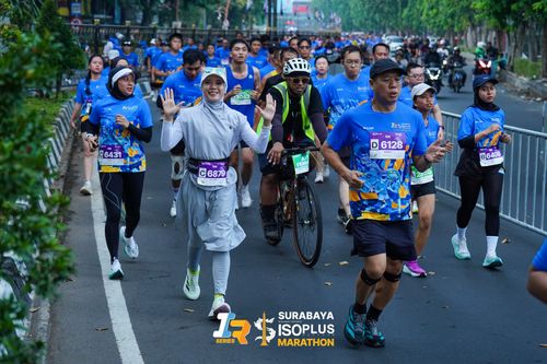 Race photo from SURABAYA ISOPLUS MARATHON 2025