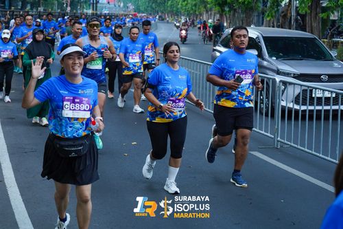 Race photo from SURABAYA ISOPLUS MARATHON 2025
