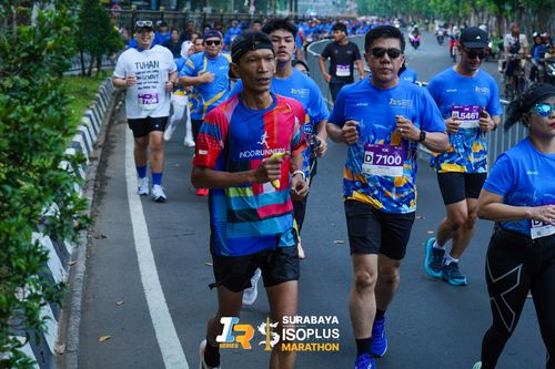 Race photo from SURABAYA ISOPLUS MARATHON 2025