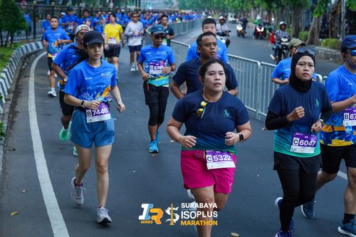 Race photo from SURABAYA ISOPLUS MARATHON 2025