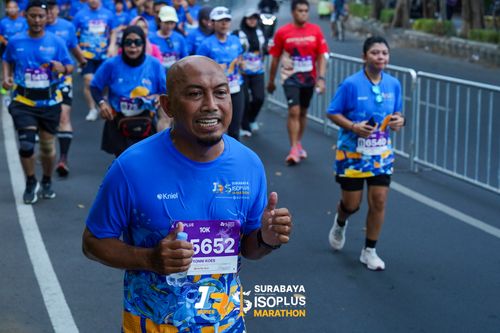 Race photo from SURABAYA ISOPLUS MARATHON 2025