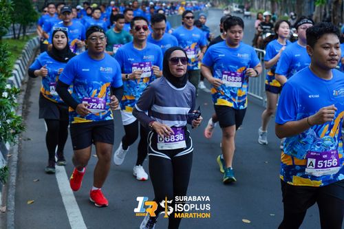 Race photo from SURABAYA ISOPLUS MARATHON 2025