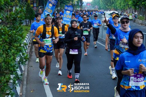 Race photo from SURABAYA ISOPLUS MARATHON 2025