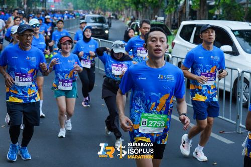 Race photo from SURABAYA ISOPLUS MARATHON 2025