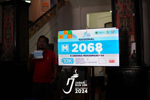 Race photo from Jabar Run 10K 2024