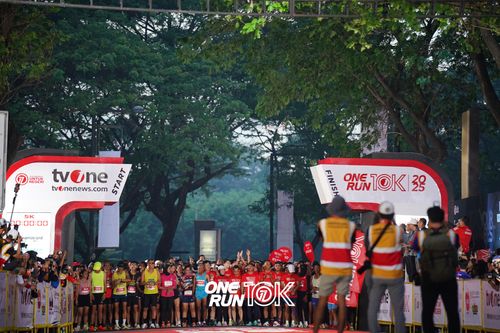 Race photo from ONE RUN 10K 2025